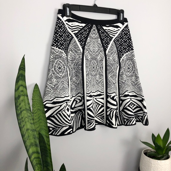 DVF Samara Fit and Flare Skirt - Zebra Tattoo - Picture 8 of 14